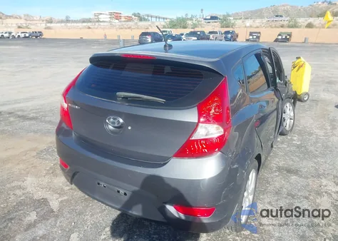 2012 Hyundai Accent Se z USA, uszkodzony, nr VIN KMHCU5AE4CU035304